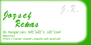jozsef repas business card